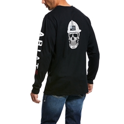 Ariat FR Roughneck Skull Logo T-Shirt 