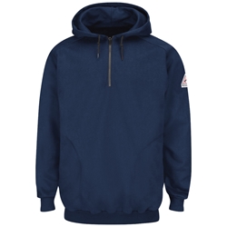 Bulwark Pullover Hoodoe Fleece Sweatshirt | Navy 