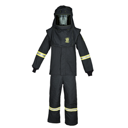 Oberon 100 Cal TCG Arc Flash Suit (Hood, Coat, and Bib Kit) 